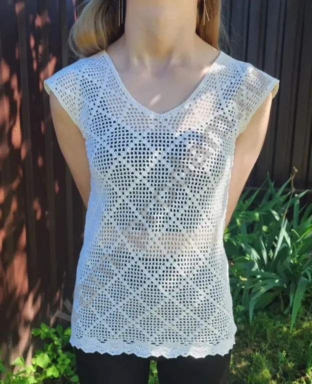 Топ блуза кофта ручная работа