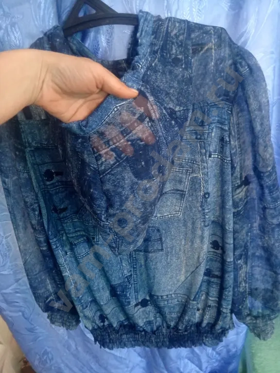 блуза ветровка на замке