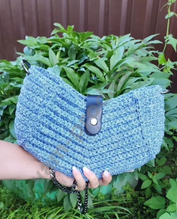 Cумка кросс-боди вязаная ручная работа