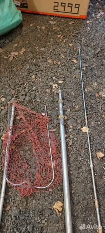 Набор удочка зацеп и сачок