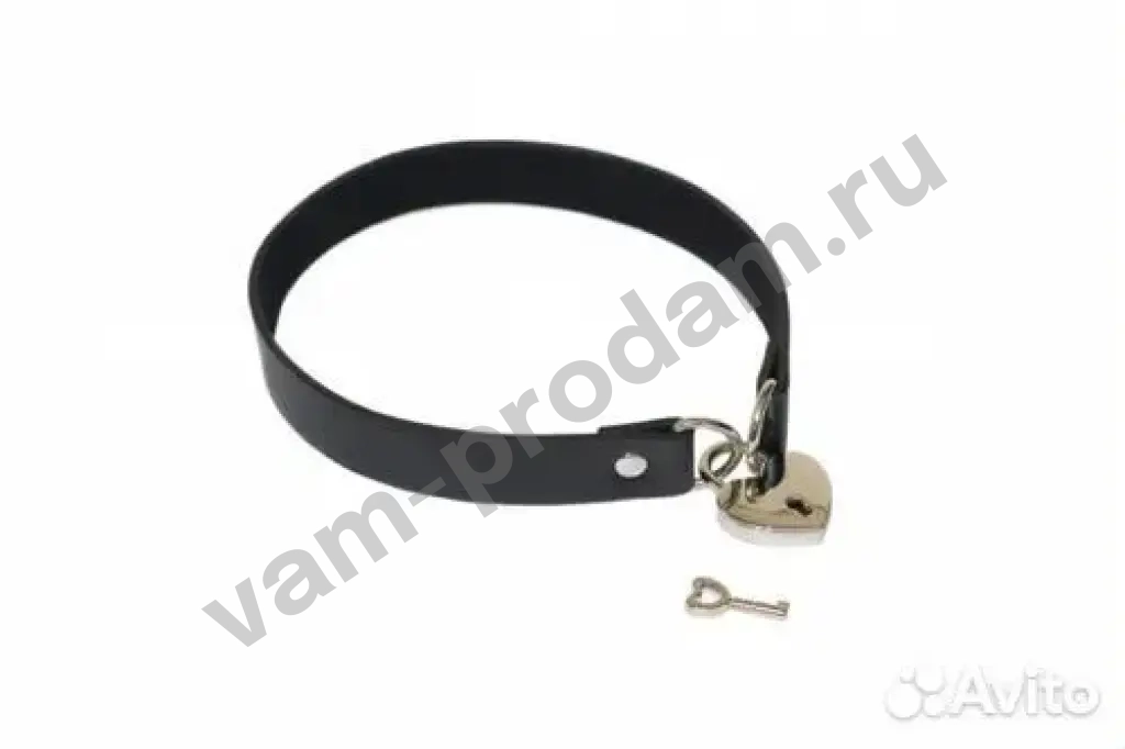 Ошейник чокер с замком Lola Party Hard Utopia