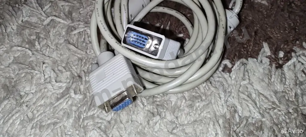 Кабель для компьютера D-sub