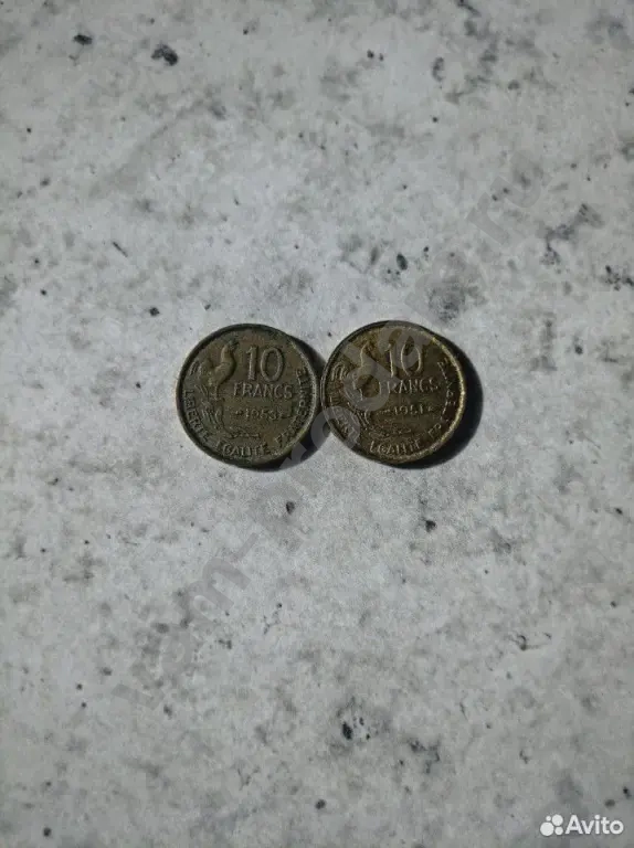 10 франков Франция 1951/53