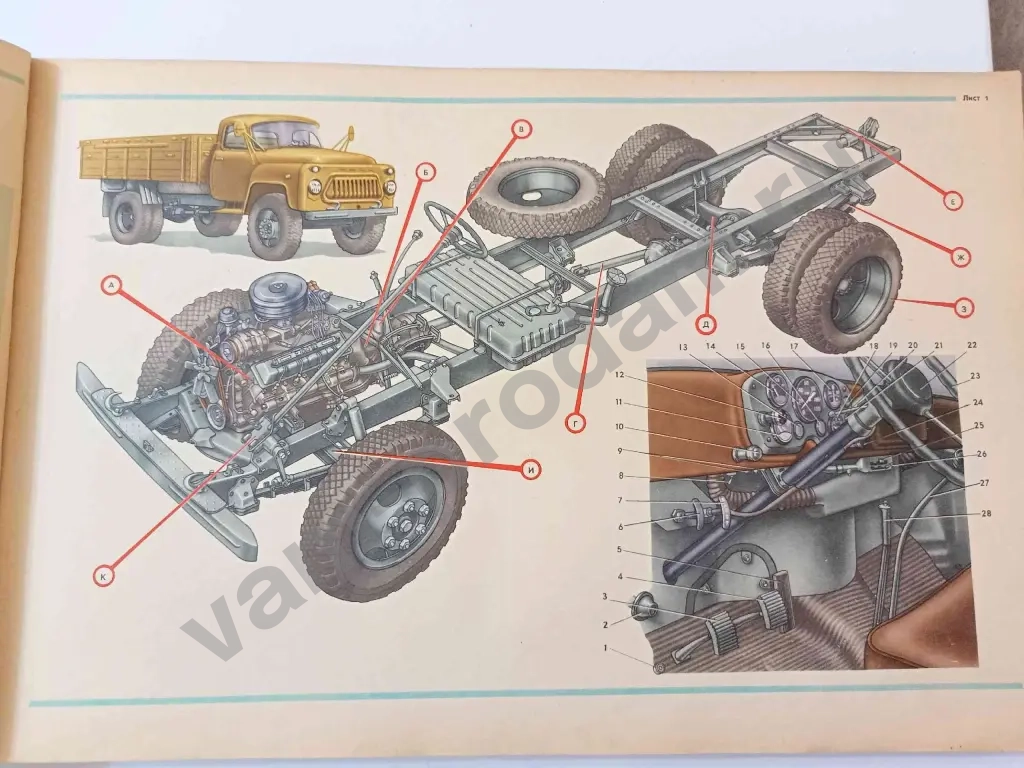 Книга СССР ГАЗ-53 А