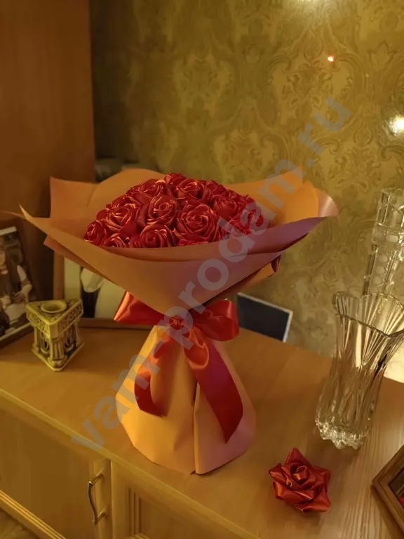 Букеты из атласных роз в наличии и под заказ!