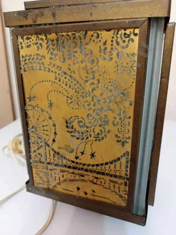 Светильник СССР Москва, ночник СССР вечерняя Москва,