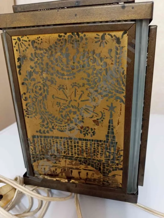 Светильник СССР Москва, ночник СССР вечерняя Москва,