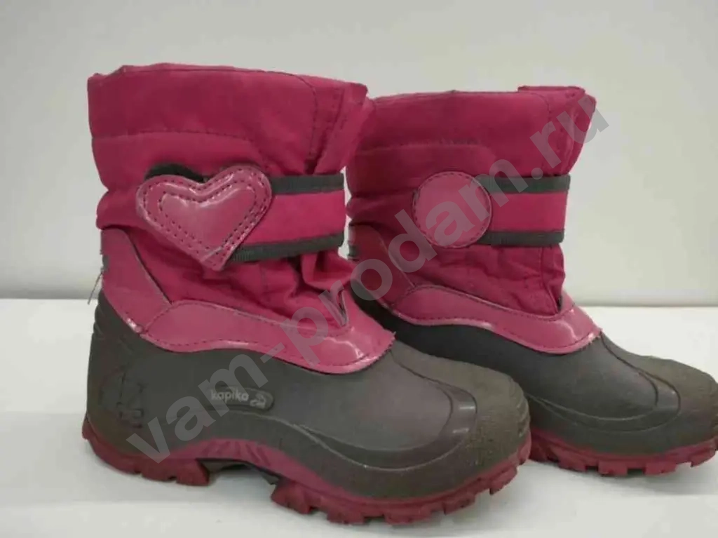 Сапоги зимние для девочки фирмы Kapika размер 31