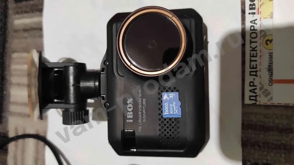 Видеорегистратор с радар детектором IBOX F5 LaserVision WiFi Signature