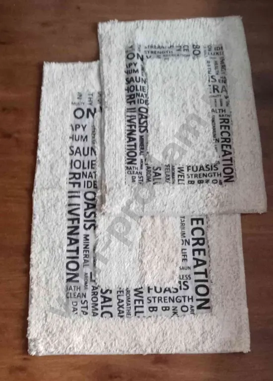 Ковры эко из хлопка, комплект