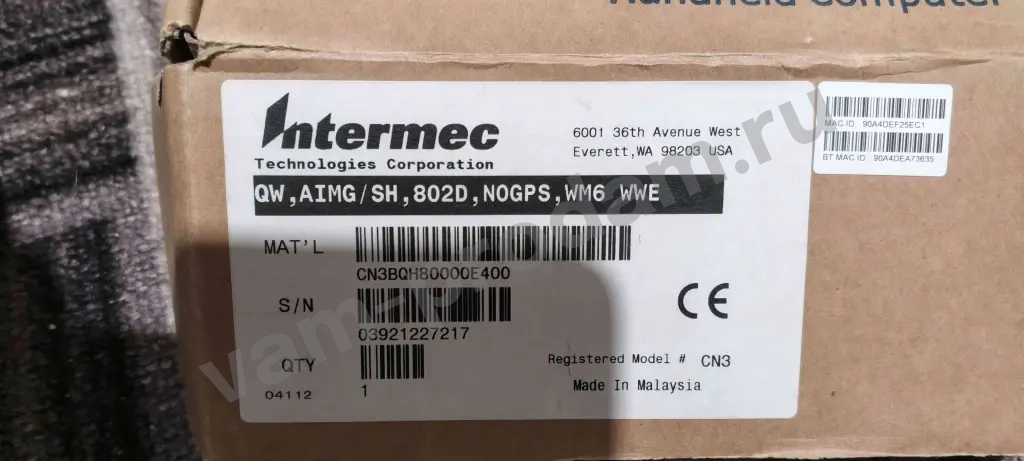 Intermec CN3 — терминал сбора данных