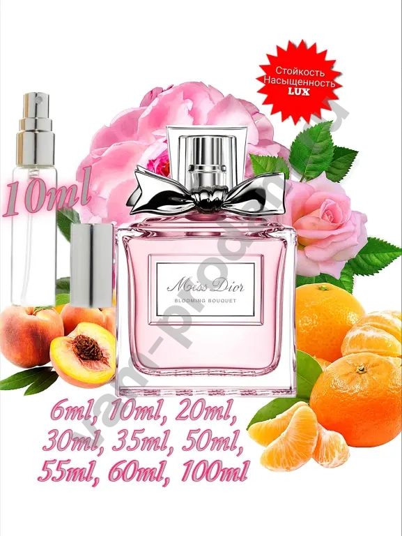 Духи высокой стойкости с шикарным шлейфом Miss Dior Blooming Bouquet 10ml