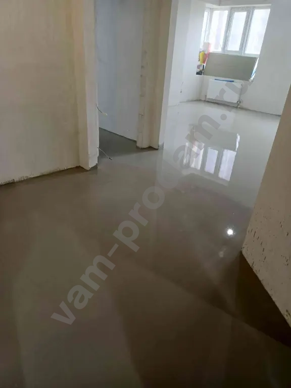 Наливной пол за 24 часа. Чисто и быстро