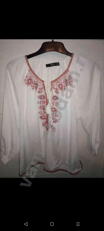 женская рубашка в народном стиле