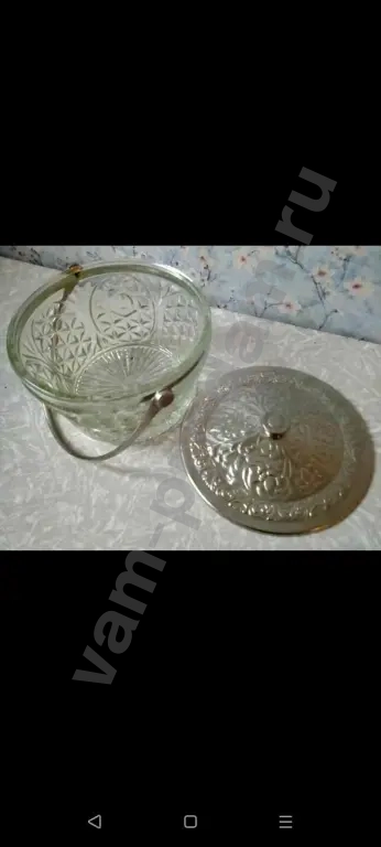 Конфетница/Сахарница СССР