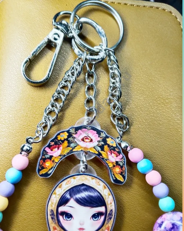 обвес, брелок на сумку, русская матрёшка, ручная работа, новый