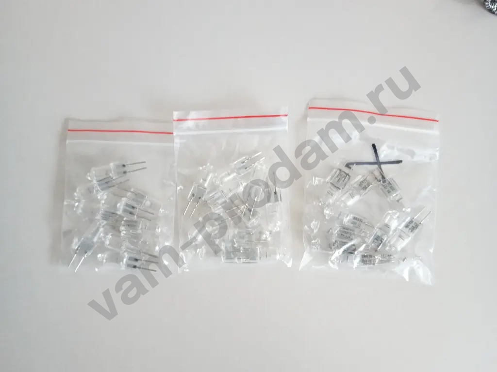 лампочки галогенные G4. 12v, 20вт