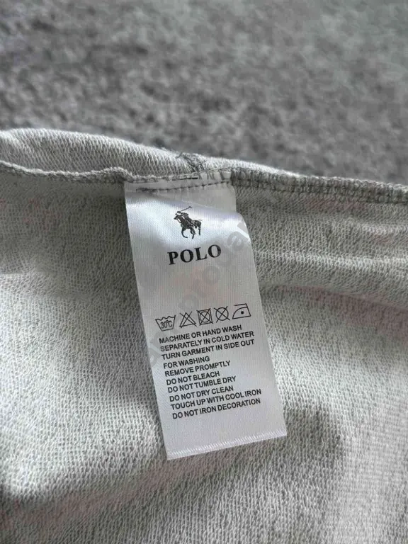 Шорты Polo серые
