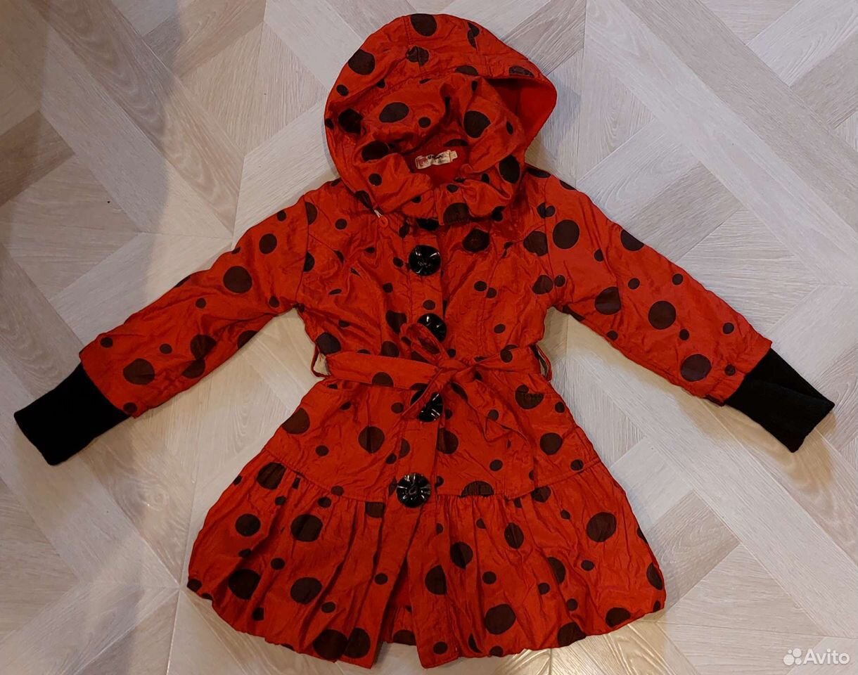 Плащик весна - осень на флисе