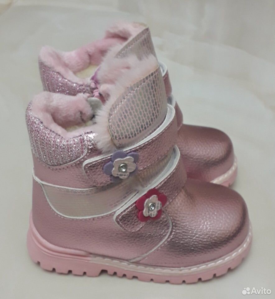 Ботиночки для девочек. Зима
