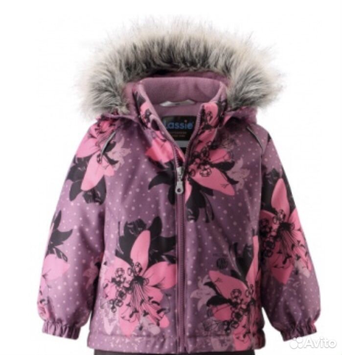 Зимняя куртка lassie 713733-5191 для девочки, р-р