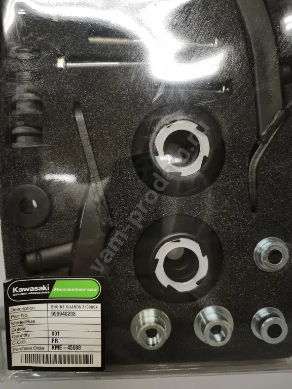 Слайдеры двигателя на Kawasaki