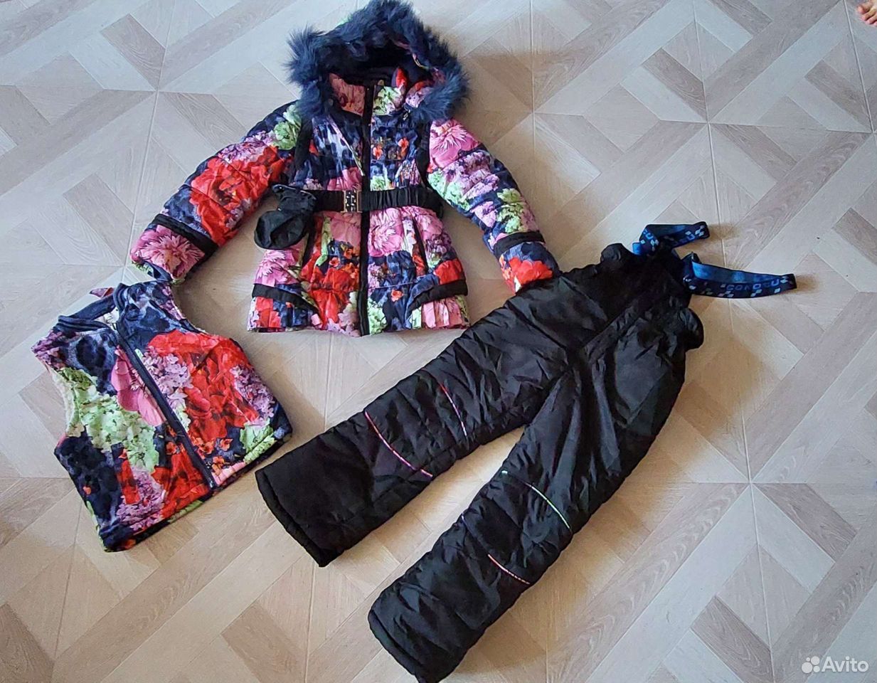 Зимний комплект размер 116 - 128