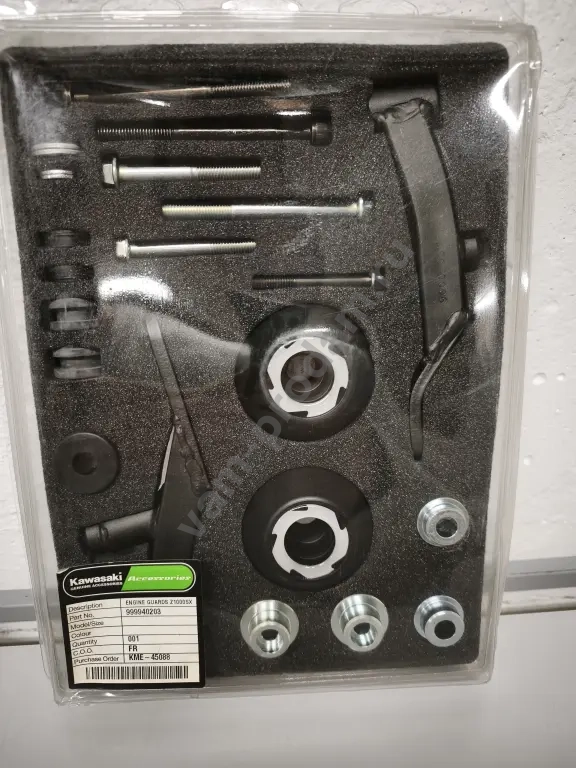 Слайдеры двигателя на Kawasaki