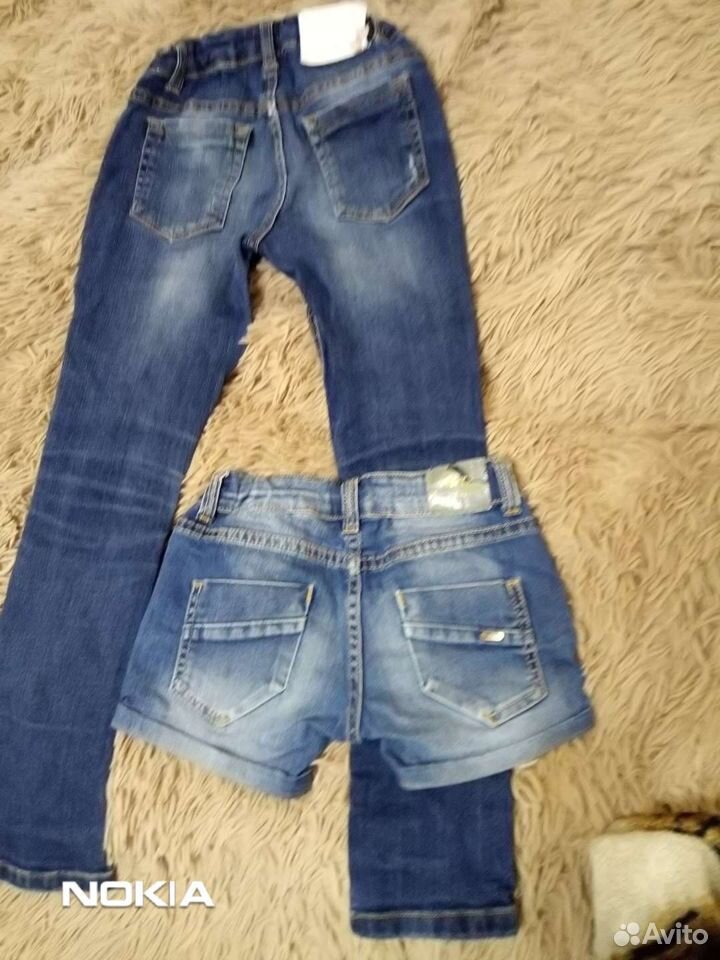 Джинсы yeacy dolls и шорты TO be Too. 122-134