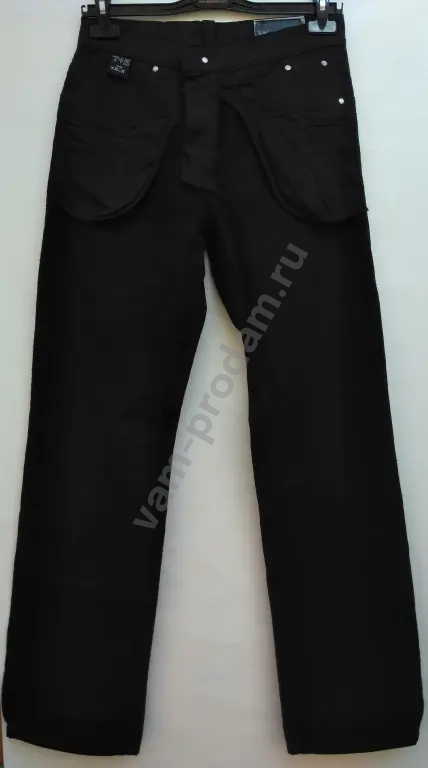 Джинсы мужские чёрные W-30. L-34.