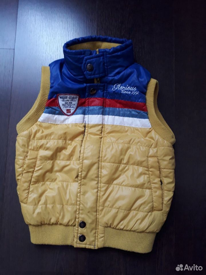 Жилетка на рост 98-104 б/у