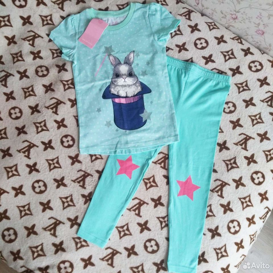 Комплект футболка и леггинсы 110-116