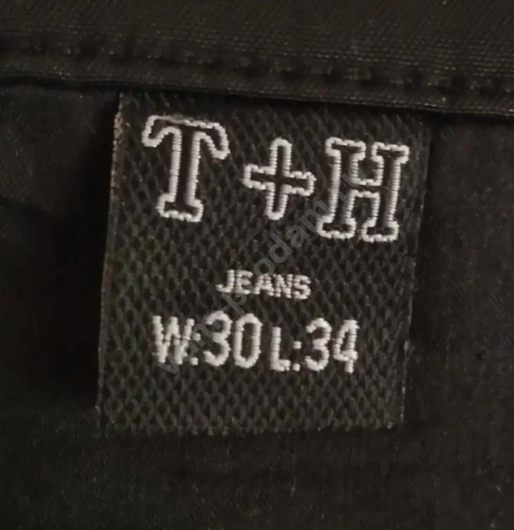 Джинсы мужские чёрные W-30. L-34.