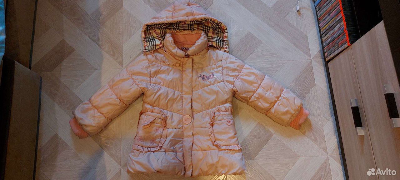 Куртка осень - зима на флисе