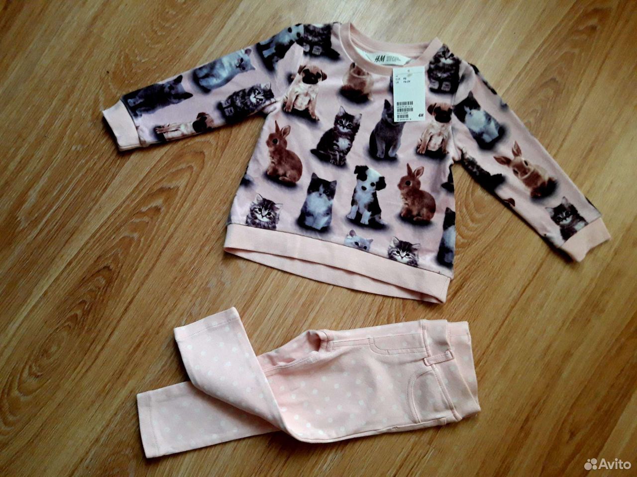 Новый велюровый свитшот Н&М р92