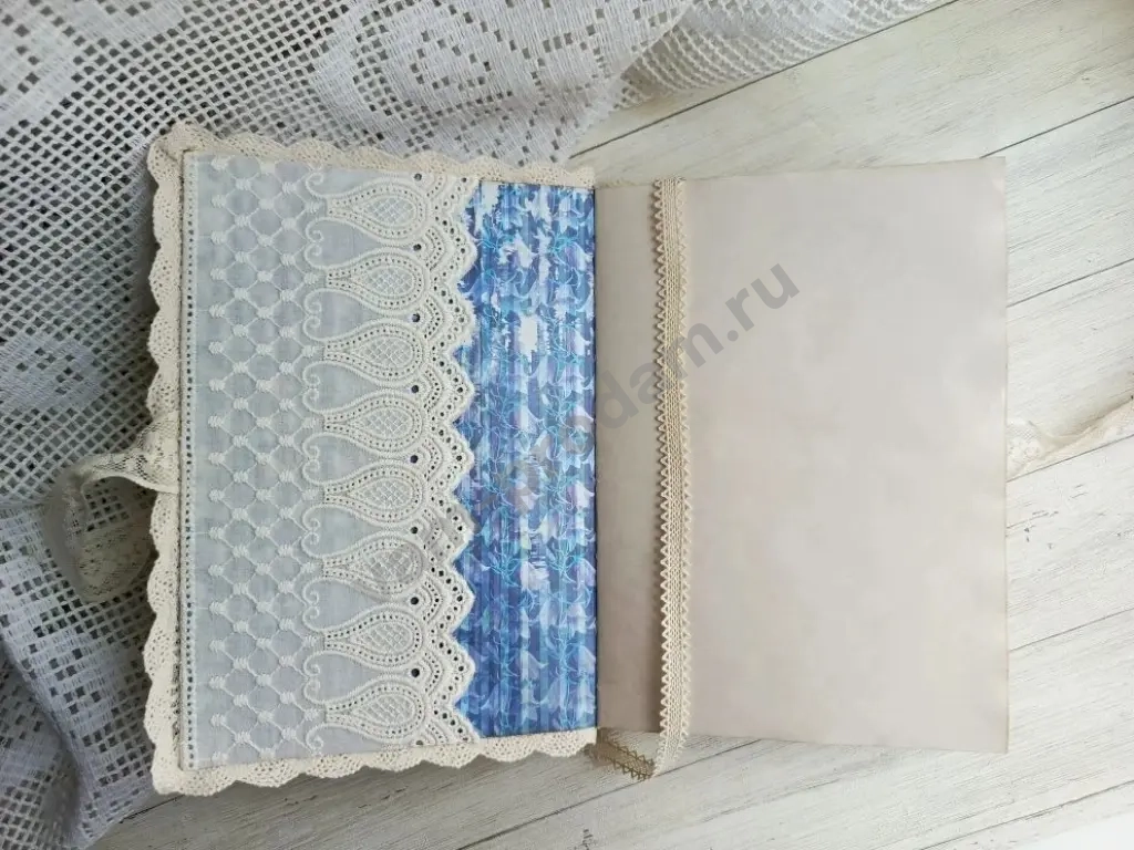 Блокнот ручной работы Васильки