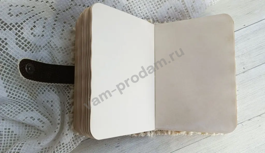Блокнот ручной работы "Узелок с малиновым вареньем"