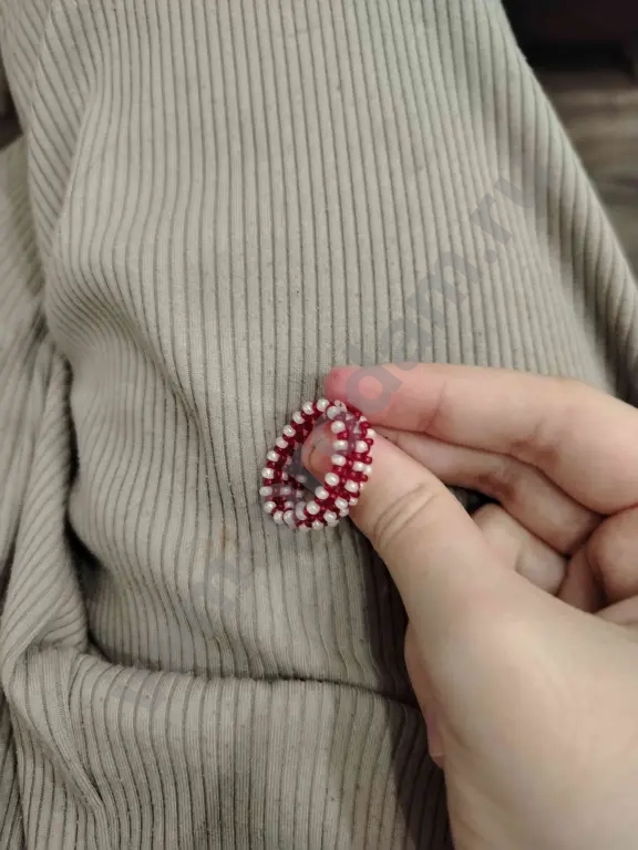 кольцо из бисера