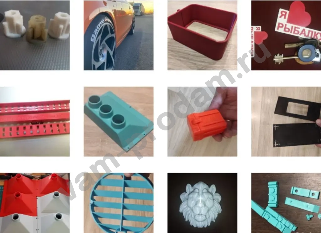 3D-печать, 3D-сканирование, 3D-моделирование, Проектирование