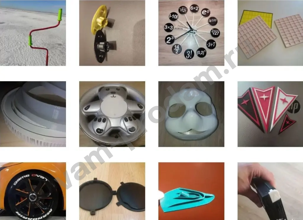 3D-печать, 3D-сканирование, 3D-моделирование, Проектирование