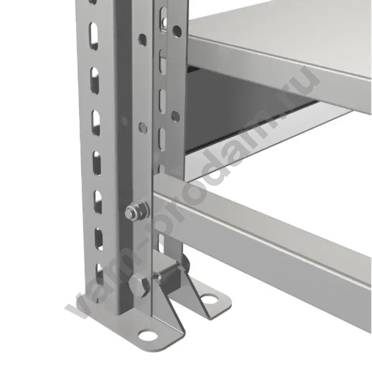 Стеллажи металлические складские среднегрузовые серии SFM