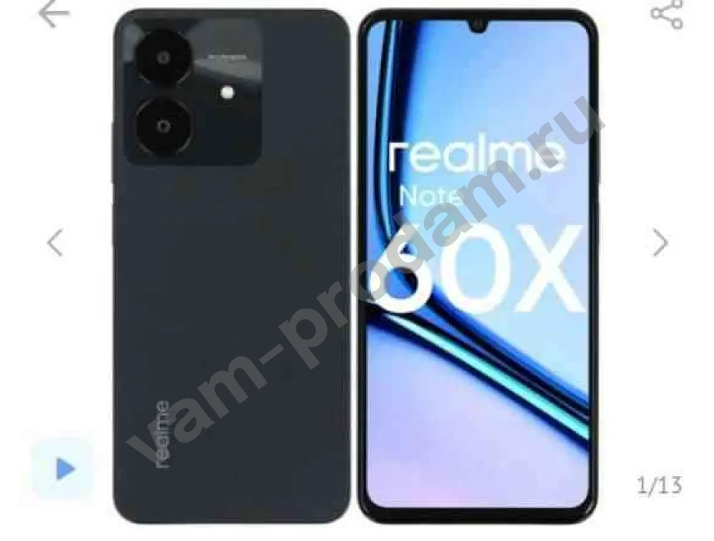 реалми нот 60х