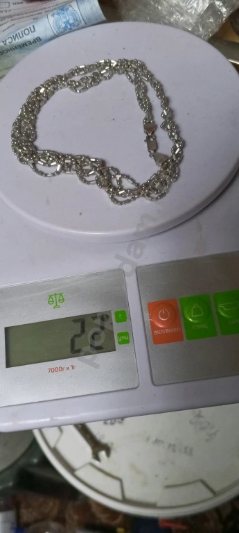 Цепочка серебряная