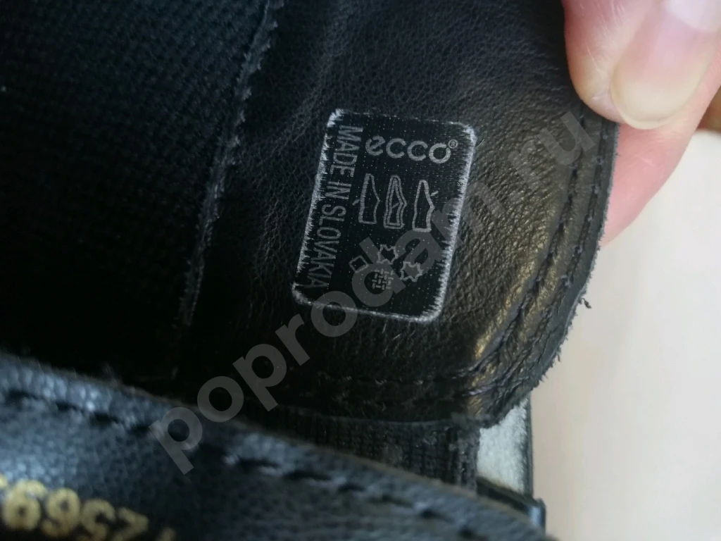 Полусапожки Ecco новые 38 р.