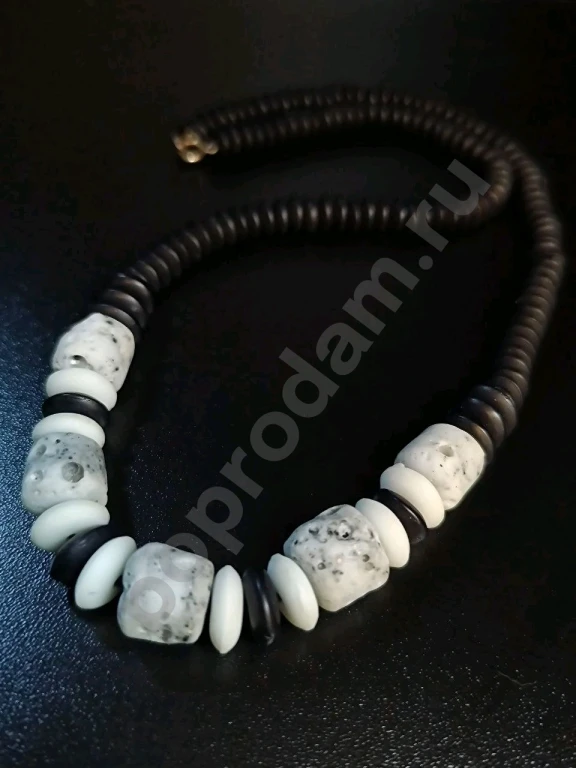 Бусы. Чехия. Jablonex. Винтаж. Керамика. Родная сборка!