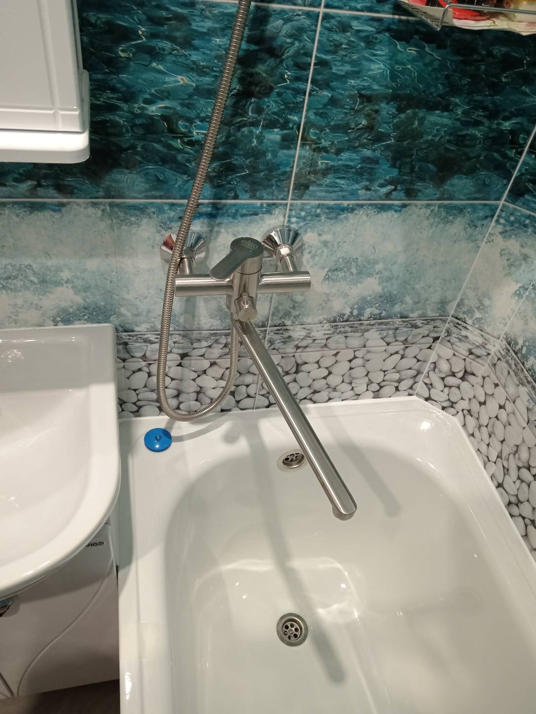 Ремонт ванных комнат, санузлов: Санузел панелями (вместе с материалом)