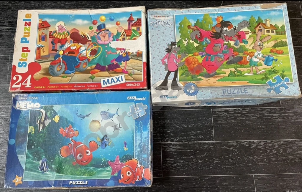 Макси пазлы для малышей
