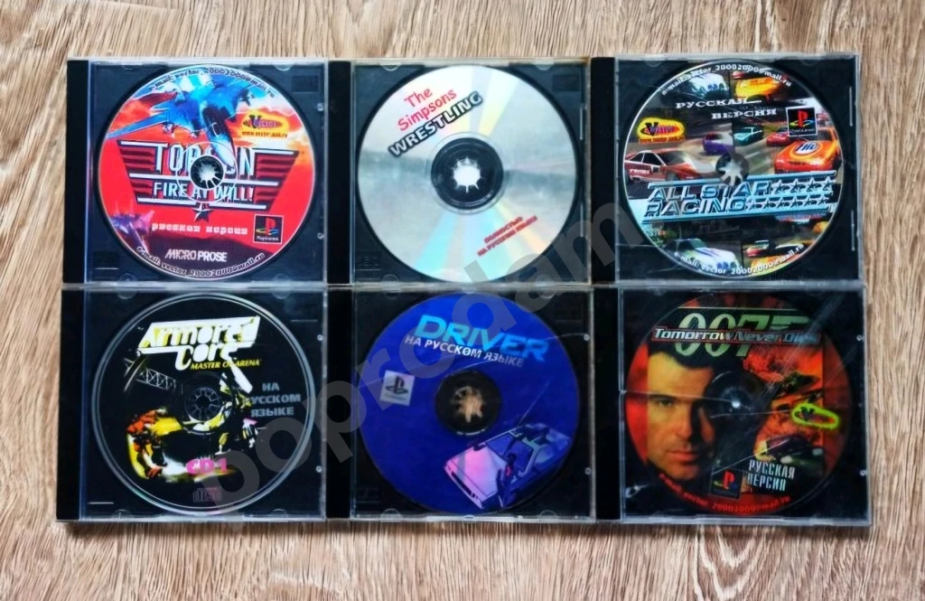 Диски к Sony Playstation игровые, 1C, Windows