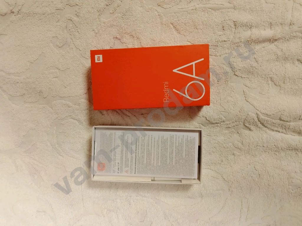 Коробка от смартфона Redmi 6A