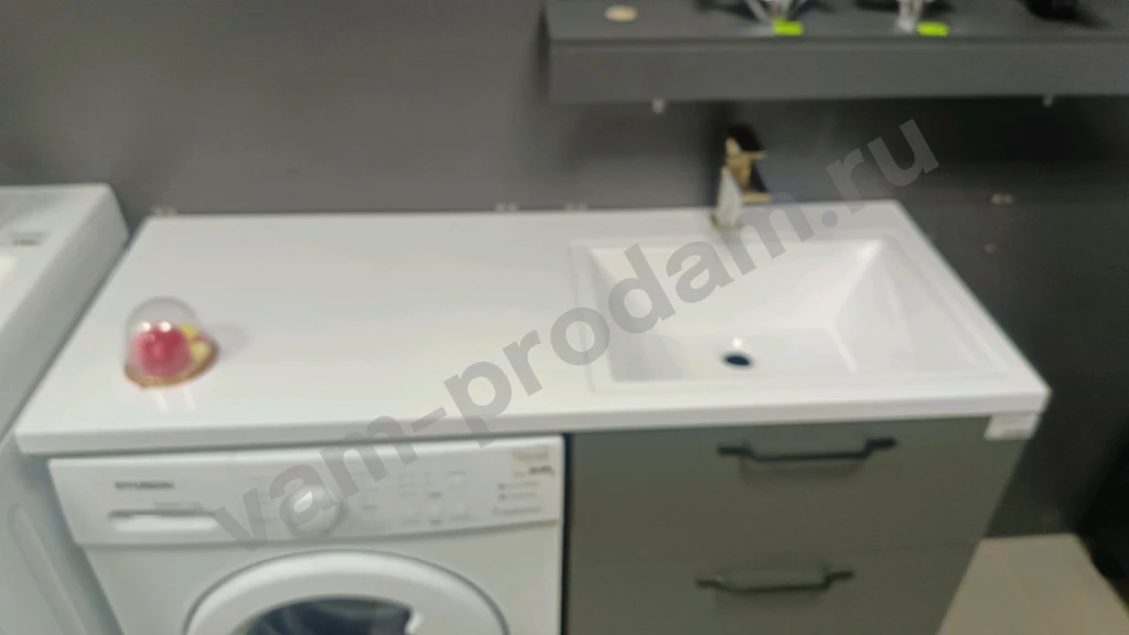 Раковина над стиральной машинкой 80